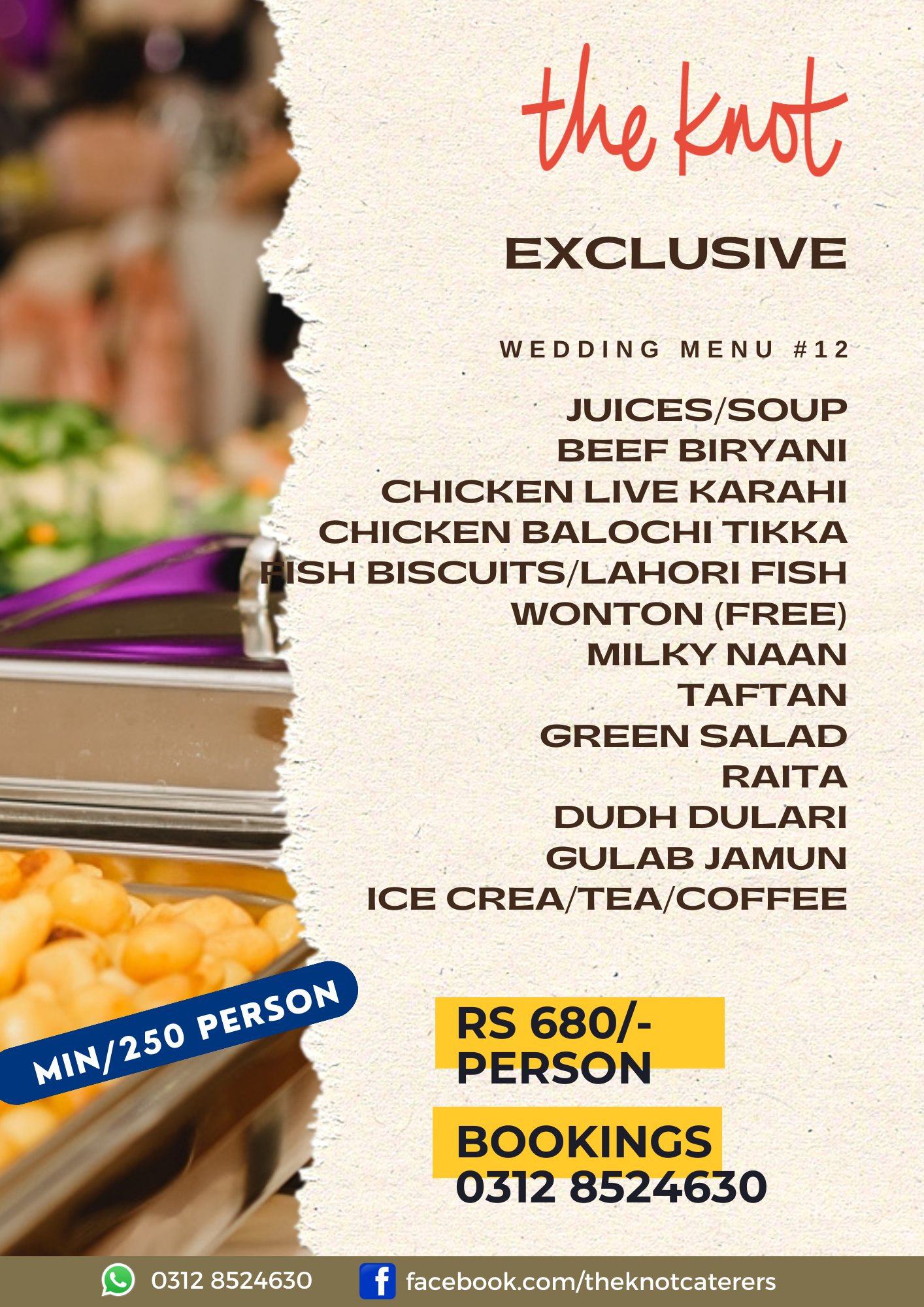 wedding catering menu 12