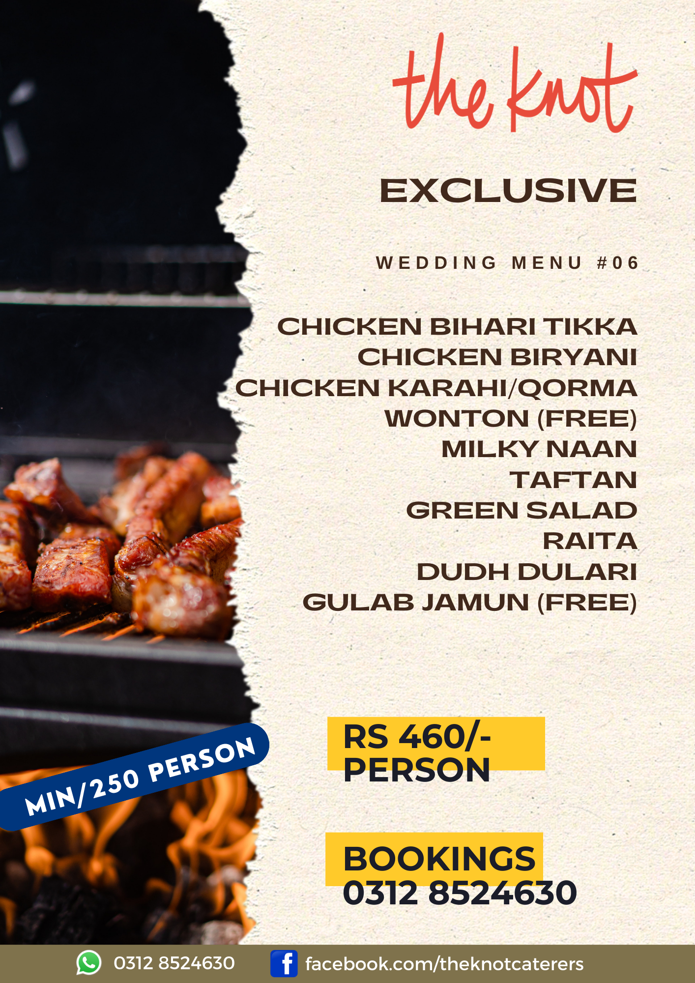 wedding catering menu 6