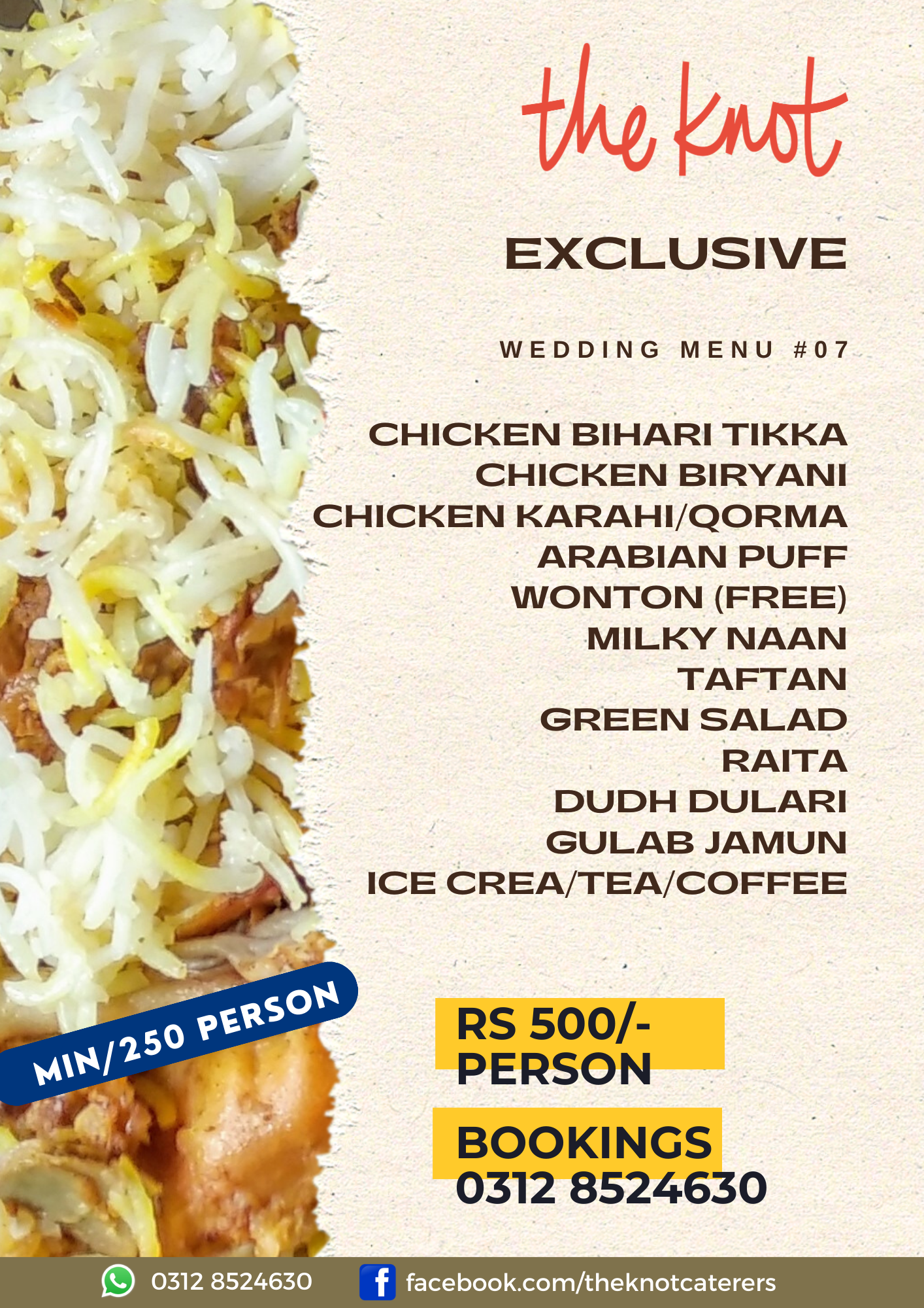 wedding catering menu 7